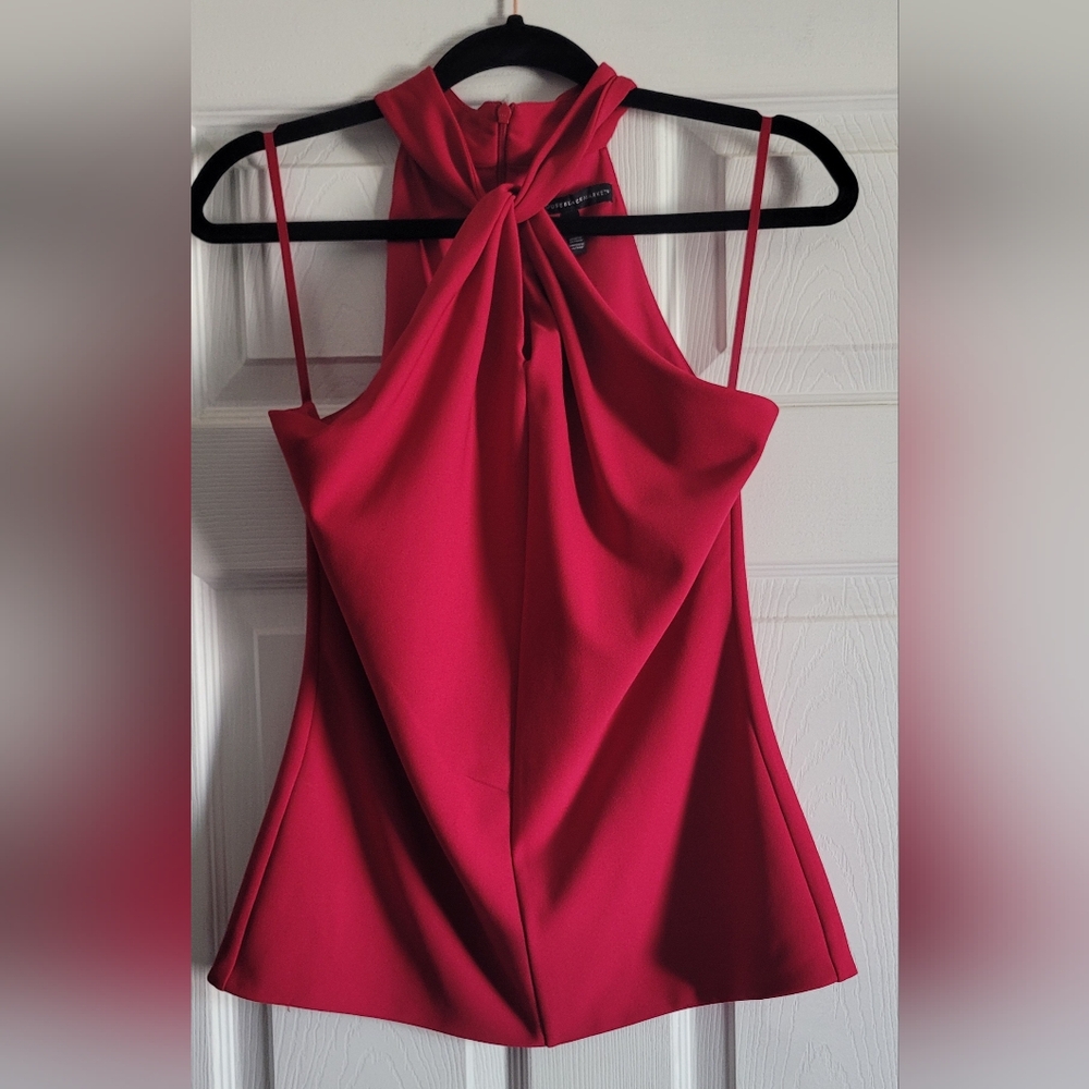 🔥 White House Black Market- Twist Halter Top-NWOT